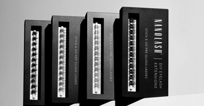 nanolash Pre-Glued Wimpernbüschel für Wimpernextensions zu Hause