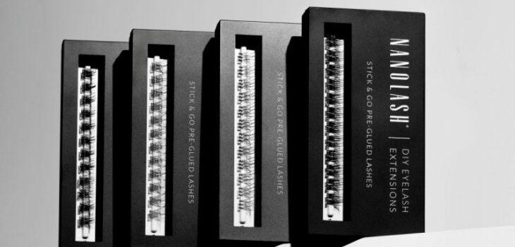 nanolash Pre-Glued Wimpernbüschel für Wimpernextensions zu Hause